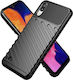 Hurtel Anti Shock Back Cover Plastic Black (Galaxy A10)