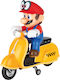 Carrera Super Mario Odyssey Scooter Τηλεκατευθυνόμενη Μοτοσυκλέτα Κίτρινο