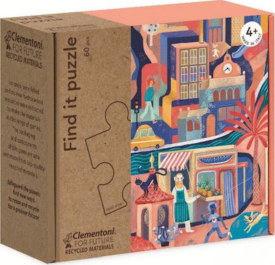 Kinderpuzzle Find It Sweetest City für 3++ Jahre 60pcs Clementoni