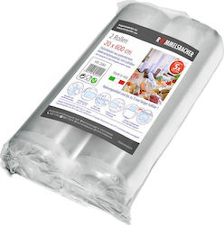 Rommelsbacher VRS 2060 Grainy Vacuum Sealer Bag 200mm x 6m 2 Rolls