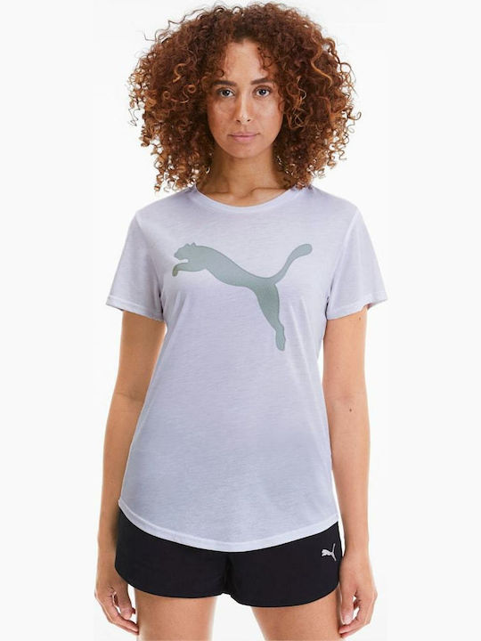 Puma Evostripe Damen Sportlich T-shirt Weiß