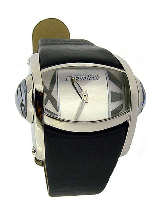 Chronotech Γυναικείο Ρολόι 43mm Μπαταρίας με Μα...