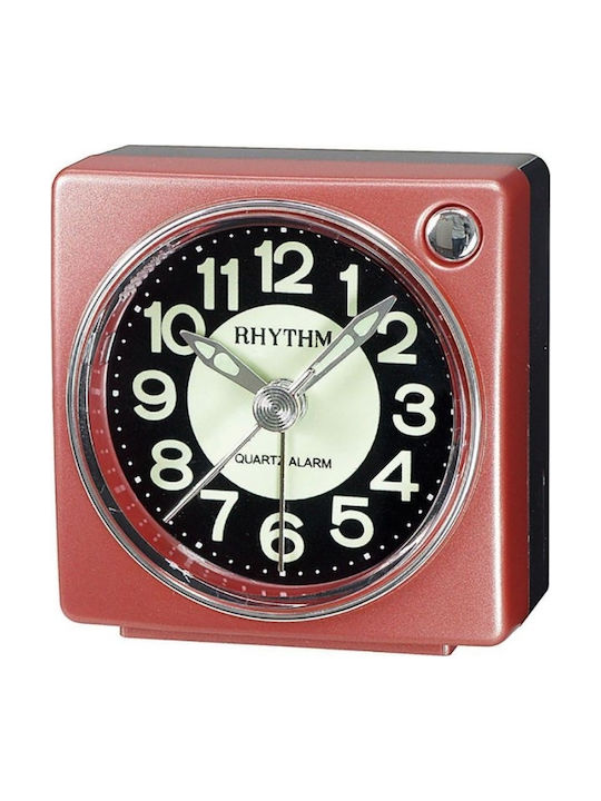 Rhythm Tabletop Clock with Alarm 823-01