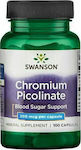 Swanson Chromium Picolinate 200мг 100 капси