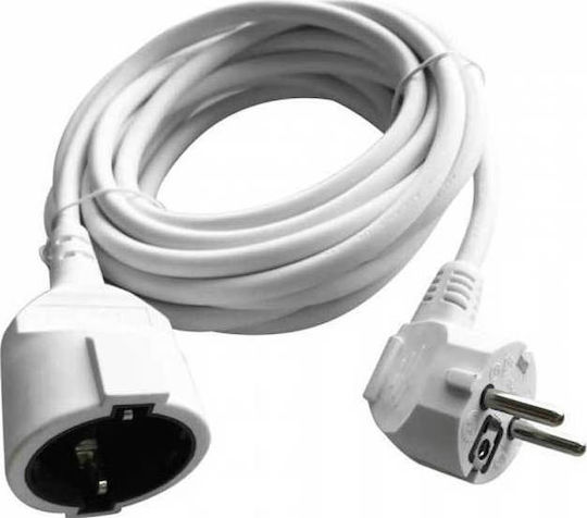 V-TAC VT-3001 Extension Cable Cord 3 x 1.5mm²/5m White
