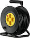 V-TAC VT-6003 Cablu de prelungire 4 locuri cu cablu de 25m Diametru 3 x 1.5mm² Neagră