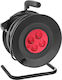 Horoz Electric Extension Reel Cord 3 x 1.5mm²/50m Black