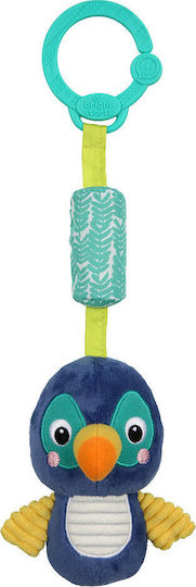 Bright Starts Κρεμαστό Παιχνίδι Αυτοκινήτου Chime Along Friends On The Go Toy Toucan για Νεογέννητα