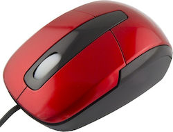 Esperanza Barracuda Wired Mini Mouse Red