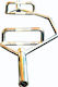 Luxury Fitness LFE Open Trap Bar Olympic Type Φ50mm 20kg 140cm Length without Collar