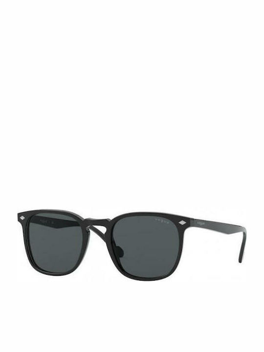 Vogue Γυαλιά Ηλίου με Μαύρο Κοκκάλινο Σκελετό και Μαύρο Φακό VO5328S W44/87