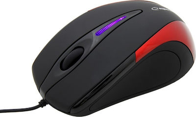 Esperanza Sirius Wired Mouse Red