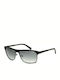Police Men's Sunglasses with Black Metal Frame and Black Gradient Lens S8948 0K56