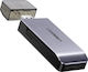 Ugreen Card Reader USB 3.0 για MemoryStick Γκρι
