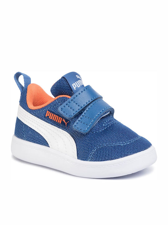PUMA Courtflex Mesh Παιδικά Sneakers με Σκρατς ...