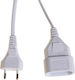 1 Platz mit Kabel 7.5m Durchmesser 2 x 1mm² Weiß