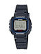 Casio Digital Watch Battery with Black Rubber Strap