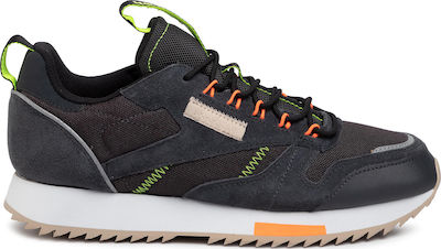 classic leather ripple trail shoes