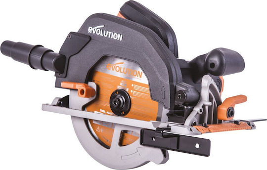 Evolution R185CCS Circular Saw 1600W with Dust Extraction System