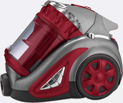 Finlux FCH-2706 Vacuum Cleaner 700W Bagless 4lt Red
