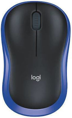 Logitech M185 Kabellos Mini Maus Blau