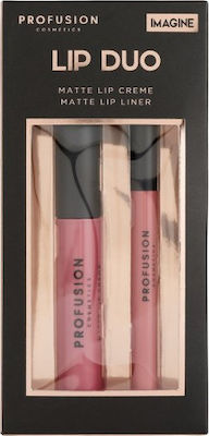 Profusion Cosmetics Lip Duo Makeup Set for the Lips