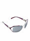 Dolce & Gabbana Women's Sunglasses with Purple Horn-Rimmed Frame and Mirror Lenses DG6003B 5856G