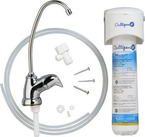 Culligan US-EZ-1 Water Filtration System Single Under Sink with Faucet & Replacement Filter Culligan US-EZ-1 Water Filtration System Single Under Sink with Faucet & Replacement Filter