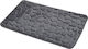 Evideco Bath Mat 7718181 Σκούρο Γκρι 50x80εκ.