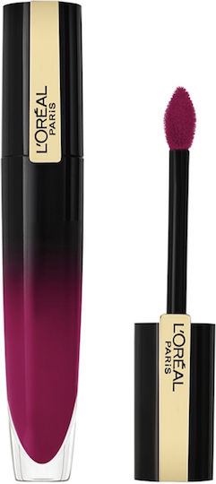 L'Oreal Paris Brilliant Rouge Signature Long Lasting Liquid Lipstick Sheer 313 Be Rebellious 6.40ml