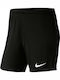 Park III Knit Femei Pantaloni scurți Pantaloni scurți Dri-Fit Negru