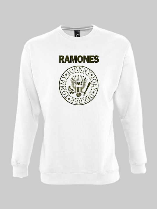 Ramones Sweatshirt - WEISS