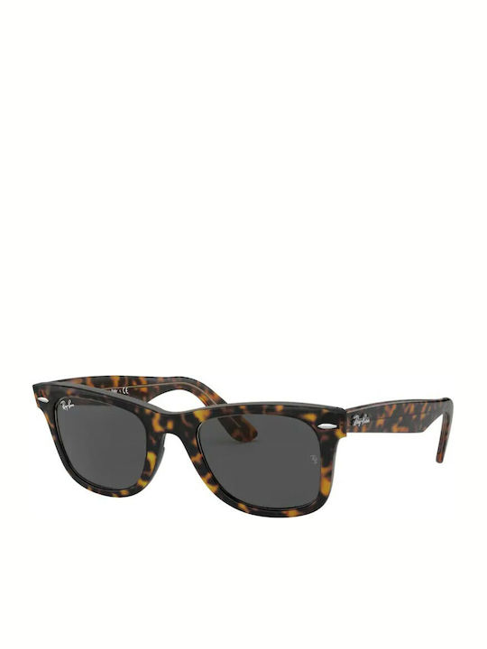 Ray Ban Wayfarer Unisex Sunglasses with Brown T...