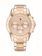 Tommy Hilfiger Haven Γυναικείο Ρολόι 38mm Χρονογράφος Μπαταρίας με Ροζ Χρυσό Μεταλλικό Μπρασελέ