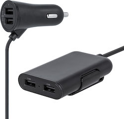 Maxlife MXCC-03 Car Charger with Ports 4xUSB-A