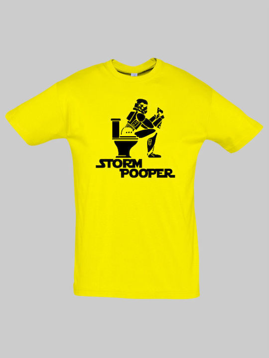 Storm Pooper t-shirt - LEMON