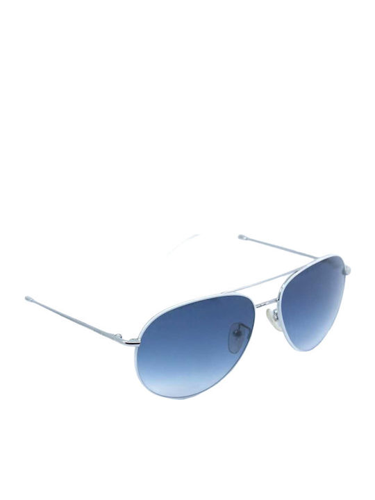 Furla Unisex Sunglasses with Silver Metal Frame 4182G 0528