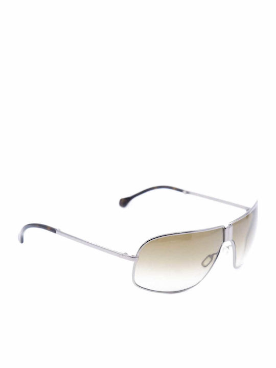 Zegna Unisex Sonnenbrille mit Silber Metall Gestell