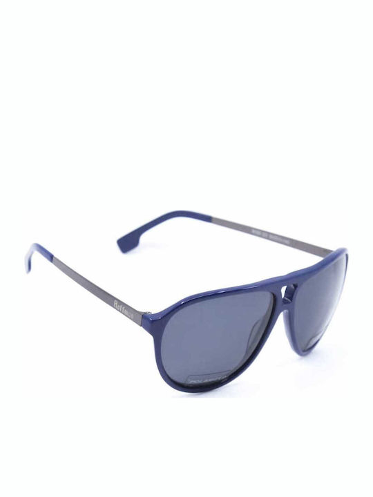 Hoffman Sunglasses Blue with Acetate Frame