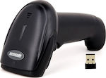 MJ-6706 Wireless Scanner Χειρός Ασύρματο με Δυνατότητα Ανάγνωσης 2D και QR Barcodes