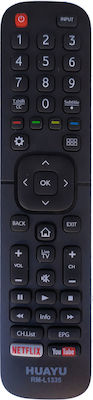 Huayu Compatible Remote Control RM-L1335 for Τηλεοράσεις Hisense