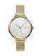 Gregio Fiorella Watch with Gold Metal Bracelet