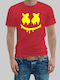 Marshmello dj t-shirt - RED