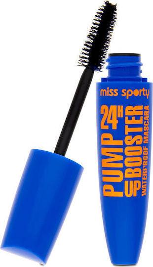 Miss Sporty Pump Up Booster Waterproof Маскара за Обем Черен 12мл