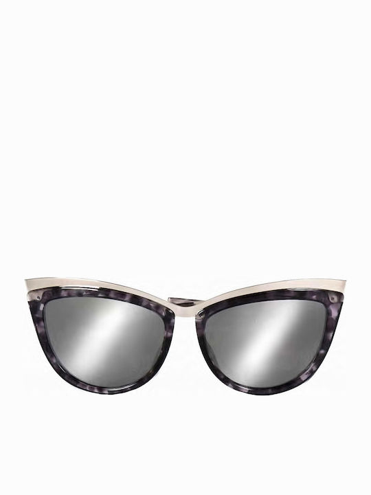 Alexander McQueen Γυαλιά Ηλίου Πολύχρωμα με Mixed Σκελετό Alexander McQueen Γυαλιά Ηλίου Πολύχρωμα με Mixed Σκελετό
