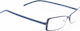 Loewe Weiblich Metallisch Brillenrahmen Marineblau VLW149K33