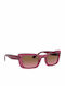 Vogue Women's Sunglasses with Pink Plastic Frame and Brown Gradient Lens VO5311S 279814