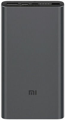 Xiaomi Mi PowerBank 3 10000mAh 18W με 2 Θύρες USB-A Μαύρο