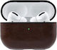 Genuine Synthetic Leather Case Brown for Apple AirPods Pro