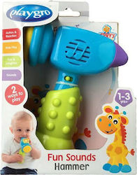 Nuk Baby-Spielzeug Playgro Fun Sounds Hammer für 12++ Monate